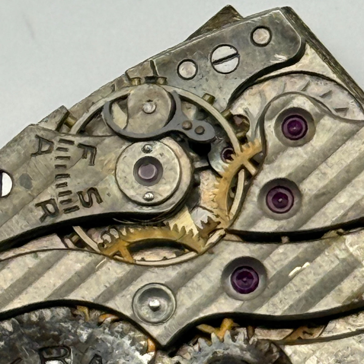 Bernex 77 Watch Movement Bernex No.1 Swiss 15 Jewels Manual Wind Parts 19.9mm