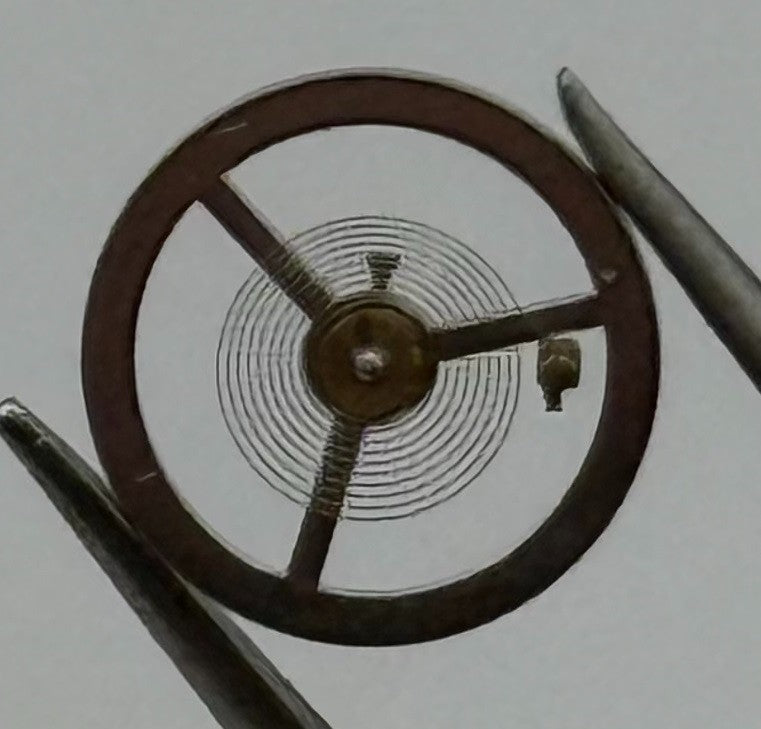 BFG 34 Balance Wheel Complete And Spring 10½’’’ 321 Watch Movement Parts NOS