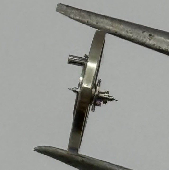 Durowe 72 Balance Wheel Complete And Spring 1534 M Watch Movement Parts NOS