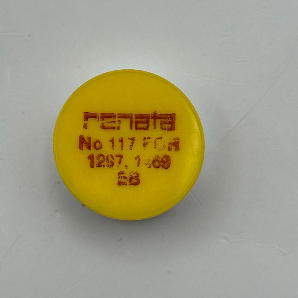 EB 1297 1469 Balance Wheel Complete And Spring Renata 117 Watch Movement Parts
