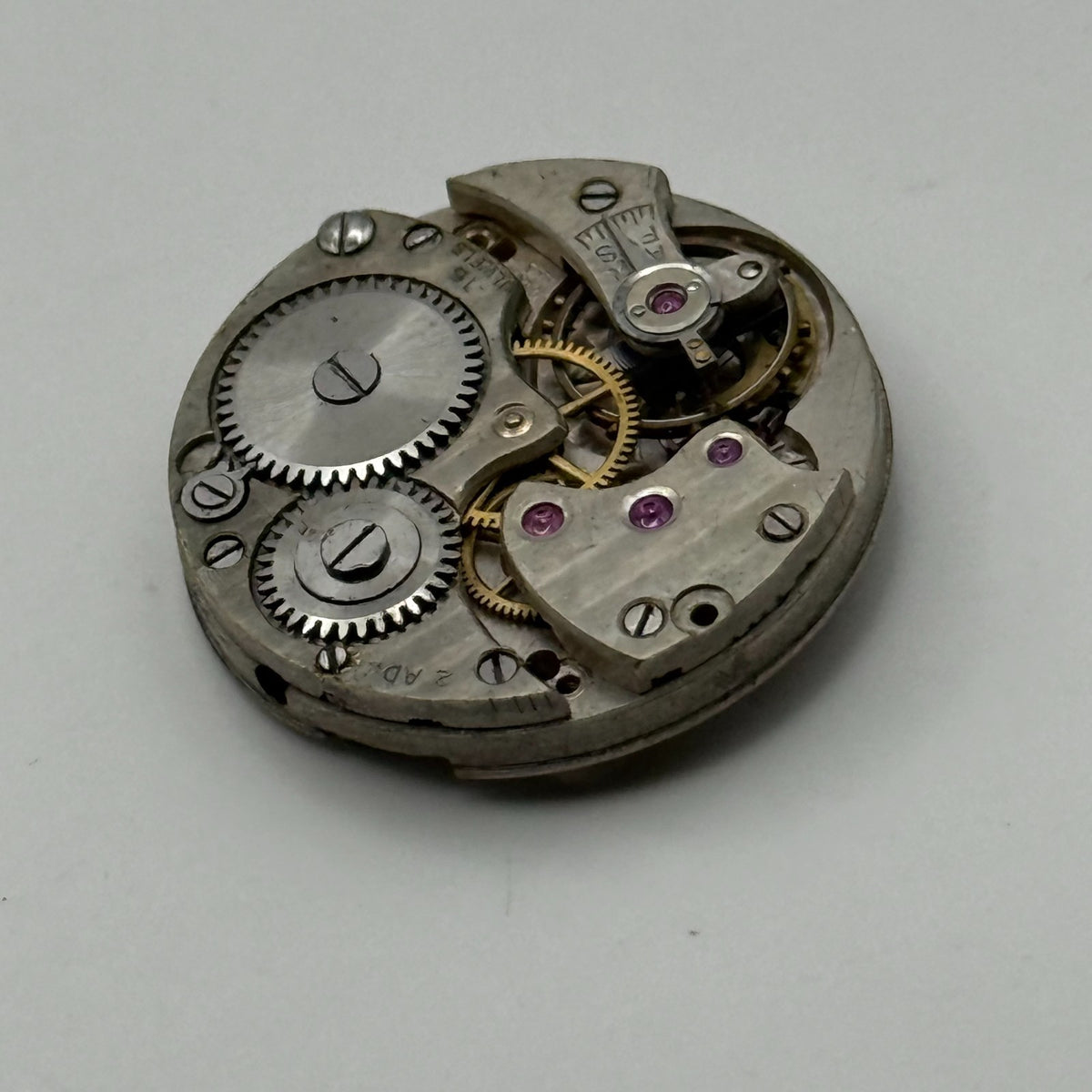 A. Calame & Fils 092 Watch Movement Trinitas Swiss Manual Wind Parts 22.1mm