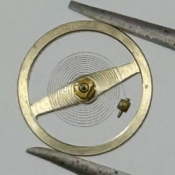 RL 5001 5011 5211 Balance Wheel Complete And Spring 1313 M Watch Movement Parts