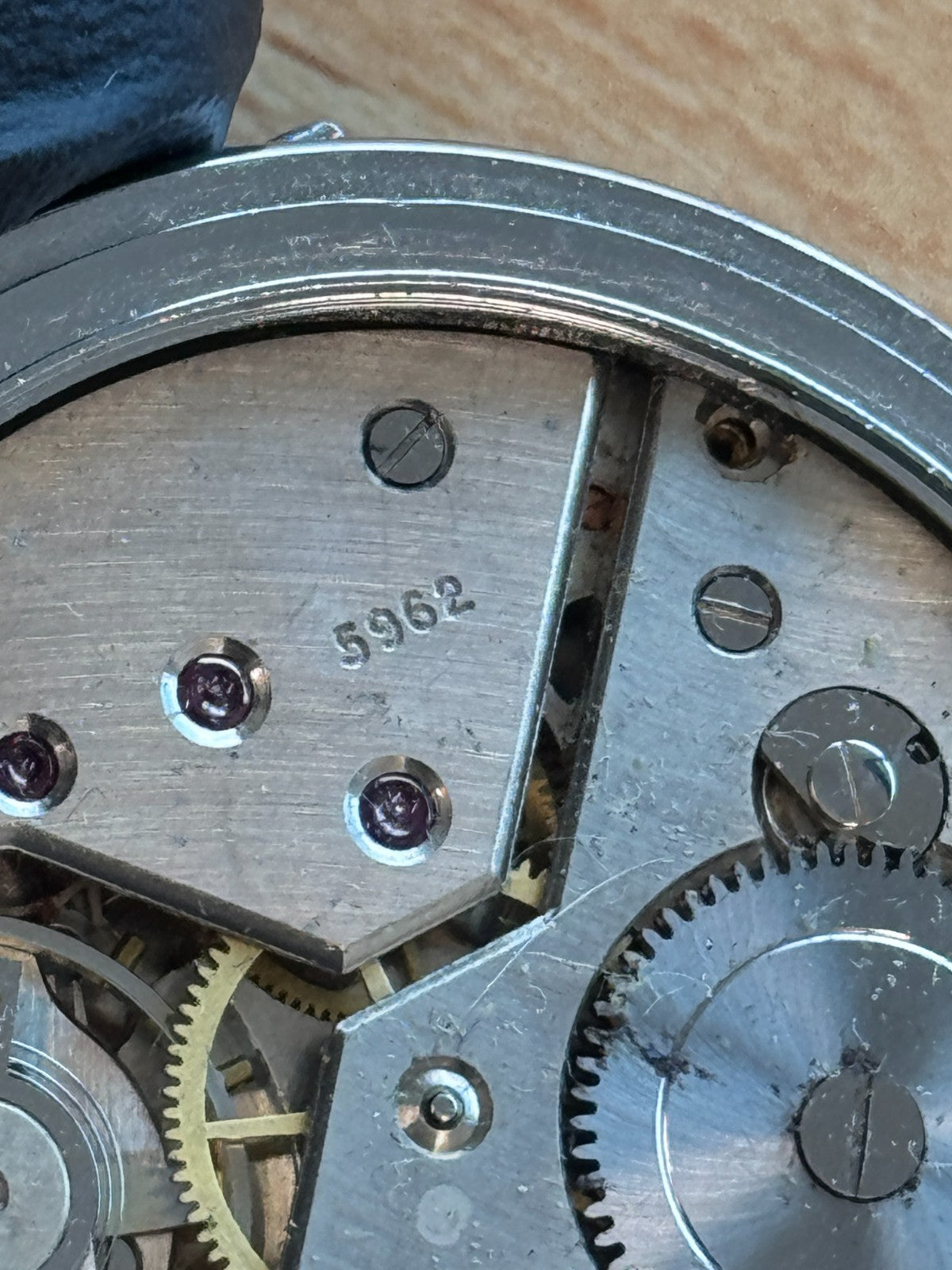 RNIB Braille Pocket Watch Unitas 431 445 Movement For Blind People Needs Repairs