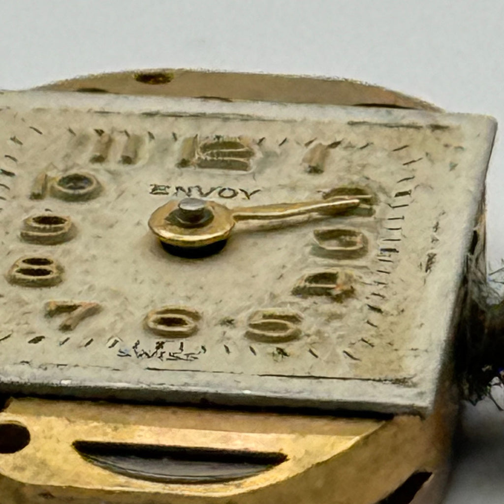 ETA 2345 Watch Movement Envoy Swiss Manual Wind Vintage Parts Repair 12.8mm
