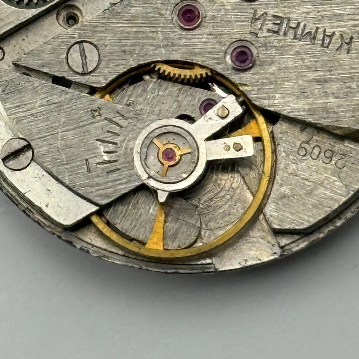 Poljot 2609 Watch Movement Soviet 17 Jewels Manual Wind Parts Repair 26.5mm