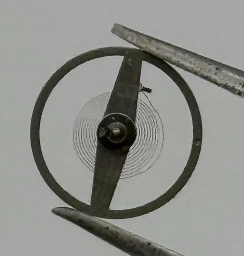 Lorsa 8B Balance Wheel Complete And Spring 6¾x8’’’ 5348 Watch Movement Parts NOS