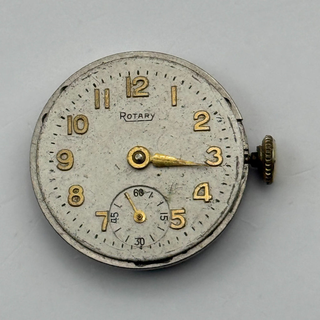 Peseux 220 Watch Movement Rotary 15 Jewels Swiss Manual Wind Parts Repair 19.7mm