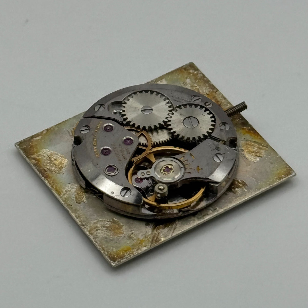 Hamilton C80 Watch Movement - Spares - For Parts / Repair - 17.4mm