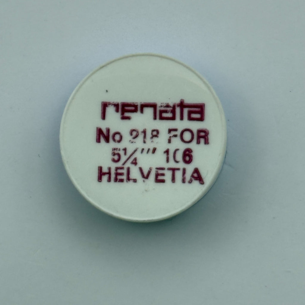 Helvetia 106 Balance Wheel Complete And Spring 5¼’’’ 218 Watch Movement Parts