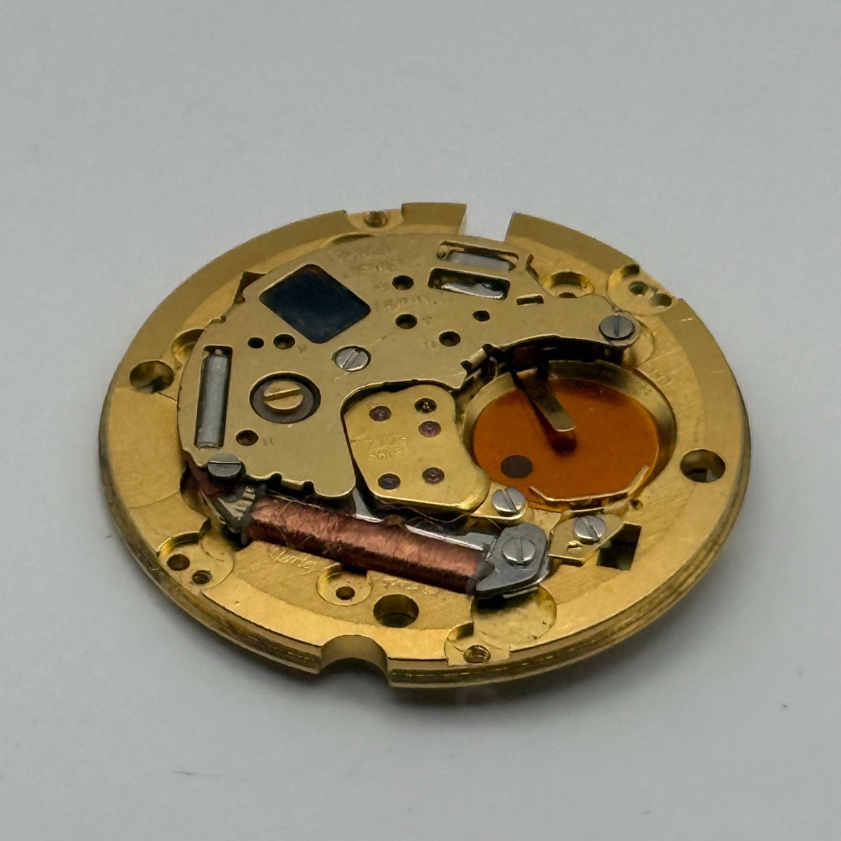 Ronda 7775 Watch Movement - Quartz 7 Jewels - For Parts / Repair - 23.8mm