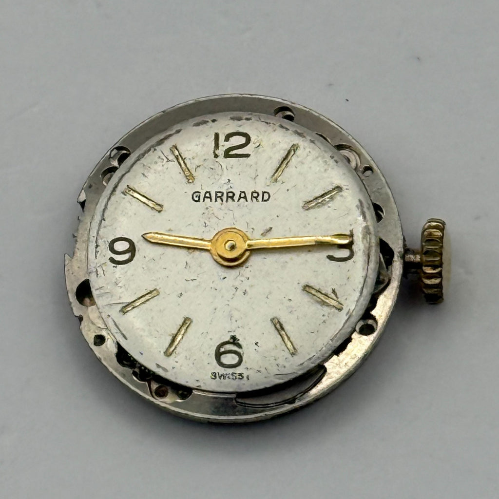 ETA 2510 Watch Movement - Garrard 17 Jewels Ladies 17.5m - For Parts / Repair
