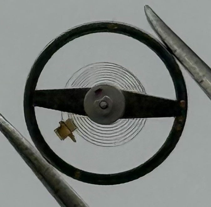 BFG 927 Balance Wheel Complete And Spring 6¾-8’’’ 1512 Watch Movement Parts NOS
