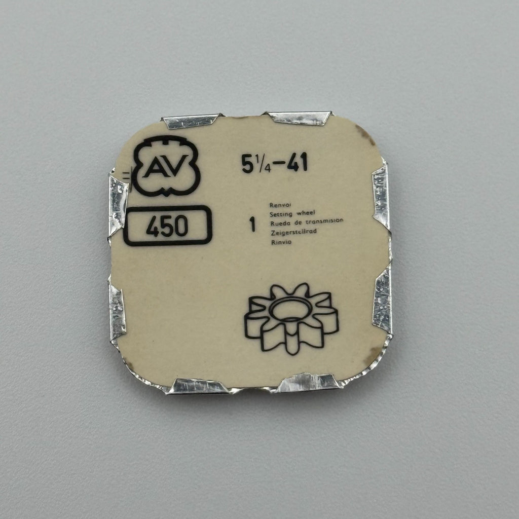 AV 41 Setting Wheel - 5 1/4 - 450 - New Old Stock - Watch Parts
