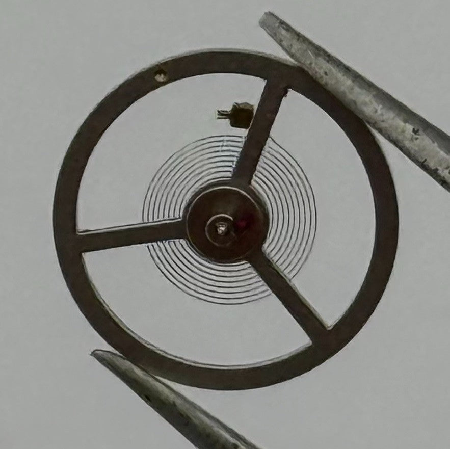 Ebosa 65 Balance Wheel Complete And Spring 12½''' 942 Watch Movement Parts NOS