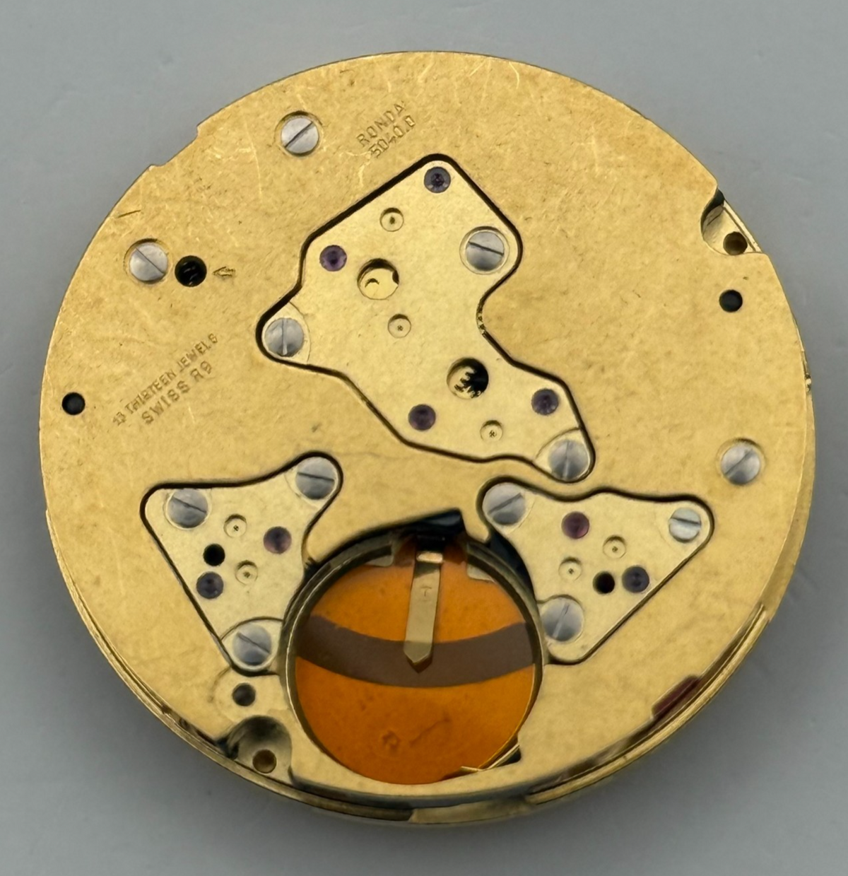 Ronda 5040.D Watch Movement Quartz Swiss R9 13 Jewels Parts Repair Spares 28.5mm