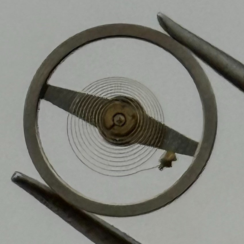Oris 461 /1 Balance Wheel Complete And Spring 10½’’’ 3274 Watch Movement Parts