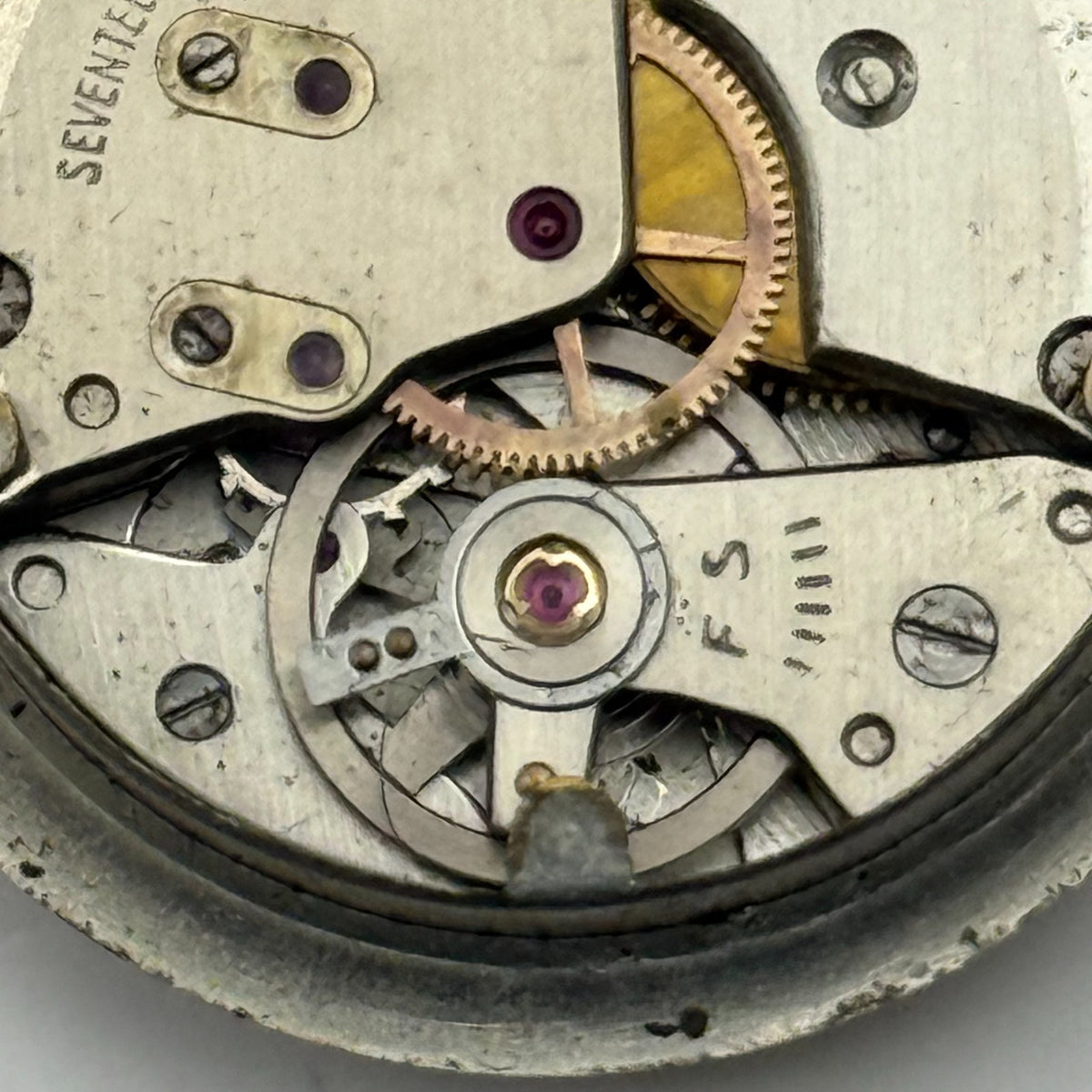 Tramier Watch Movement 17 Jewels Shockproof Swiss Manual Wind Parts 23.6mm