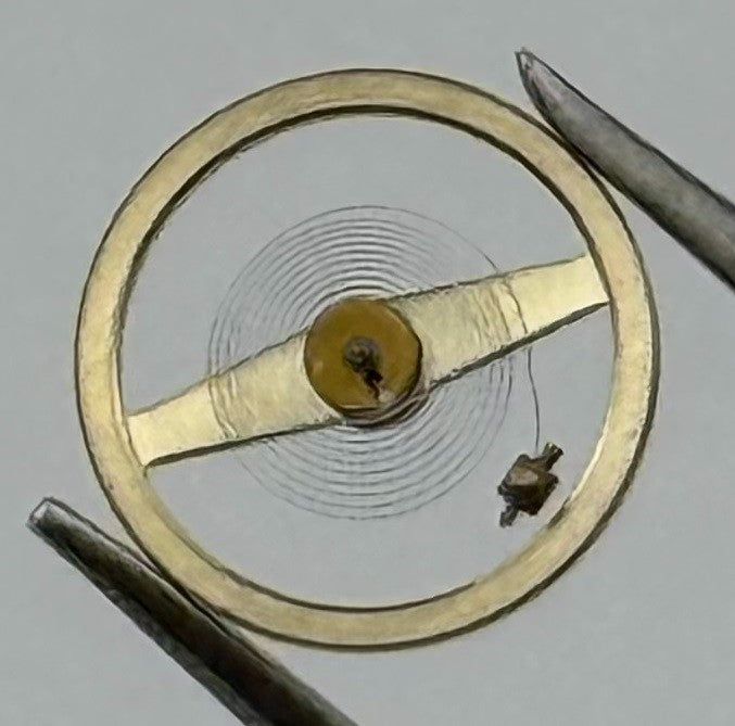 RL 5001 5011 5211 Balance Wheel Complete And Spring 1313 M Watch Movement Parts