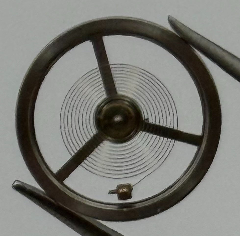 Brac 190 Balance Wheel Complete And Spring Renata 862 Watch Movement Parts NOS