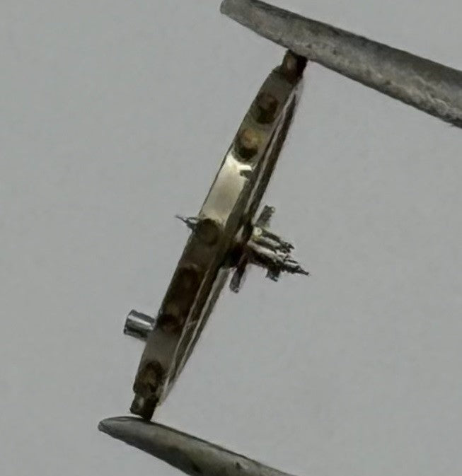 Felsa 4162 Balance Wheel Complete And Spring Renata 1483 M Watch Movement Parts