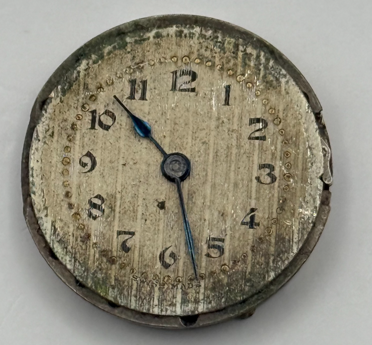 Lanco Watch Movement 15 Jewels Swiss Manual Wind Vintage Parts Repair 23.6mm