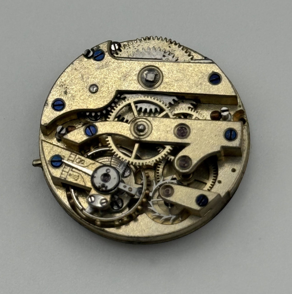 Pistol Watch Movement - For Parts / Repair