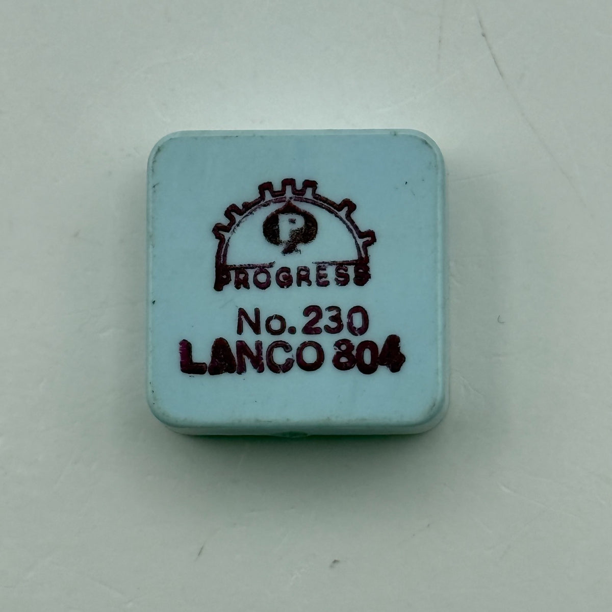 Lanco 804 Balance Wheel Complete And Spring 230 Progress Watch Movement Parts