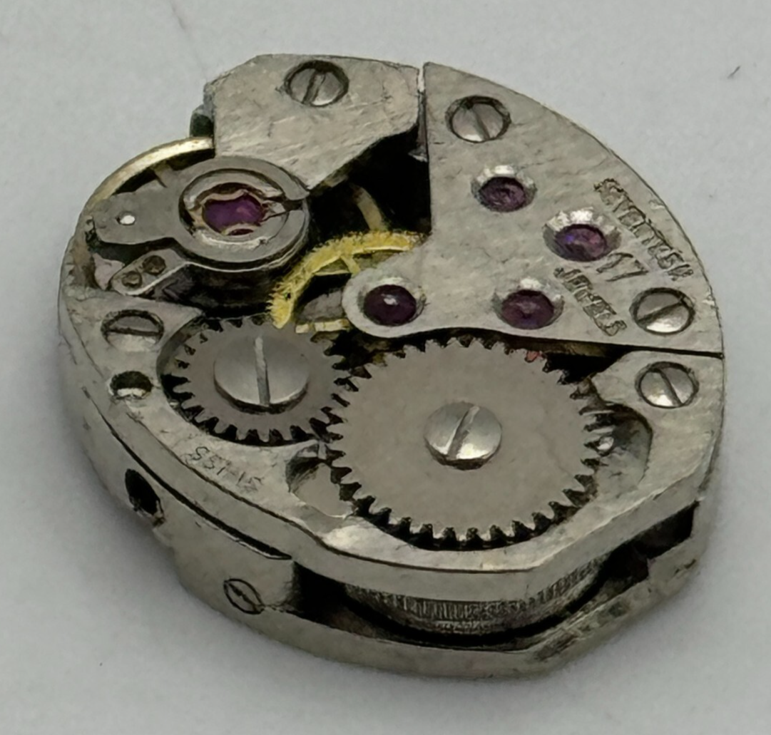 FEF 6632 Watch Movement Ladies Manual Wind Swiss Vintage Parts Spares 13mm