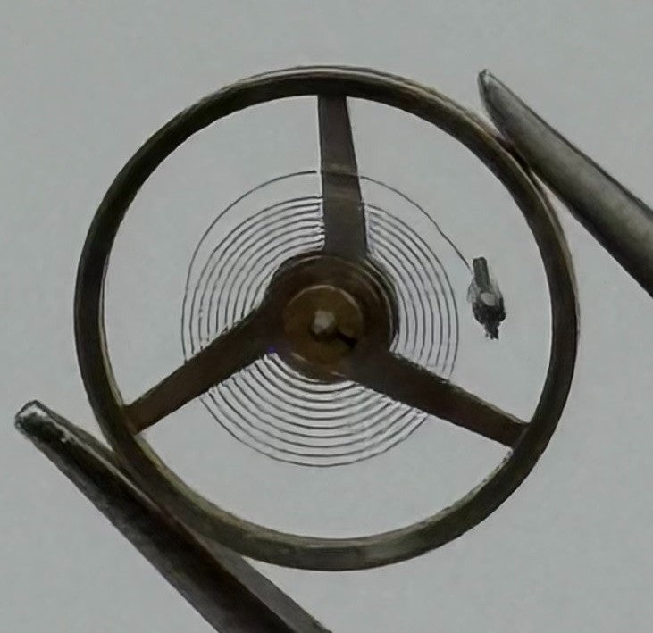 ST 69-21 Balance Wheel Complete And Spring Renata 1509 Watch Movement Parts NOS