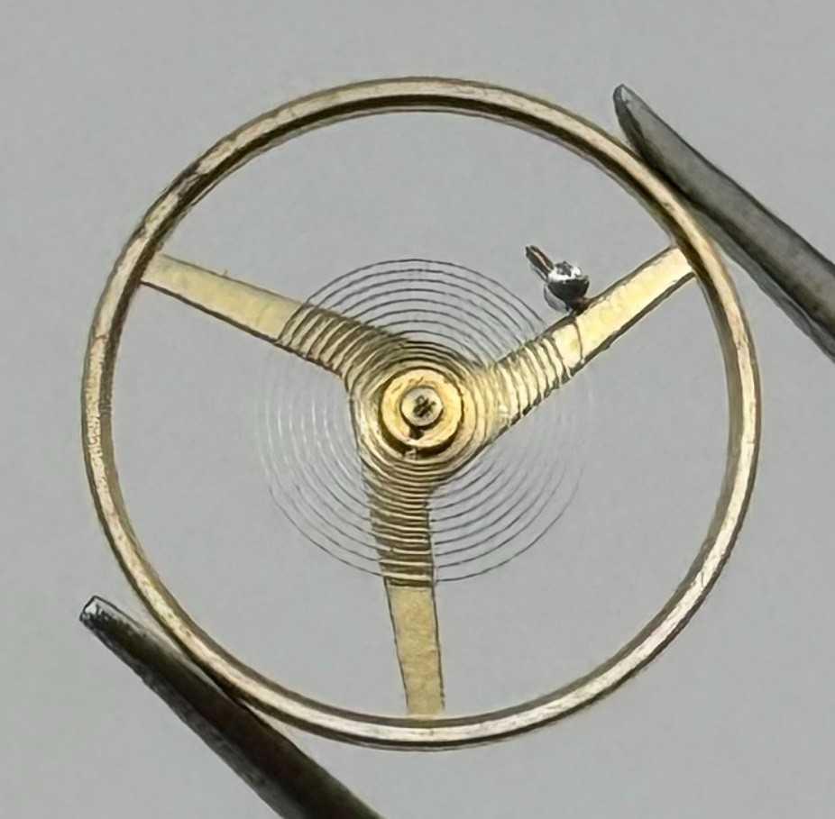 AS 1525 1526 Balance Wheel Complete And Spring 10½’’’ 1430 Watch Movement Parts
