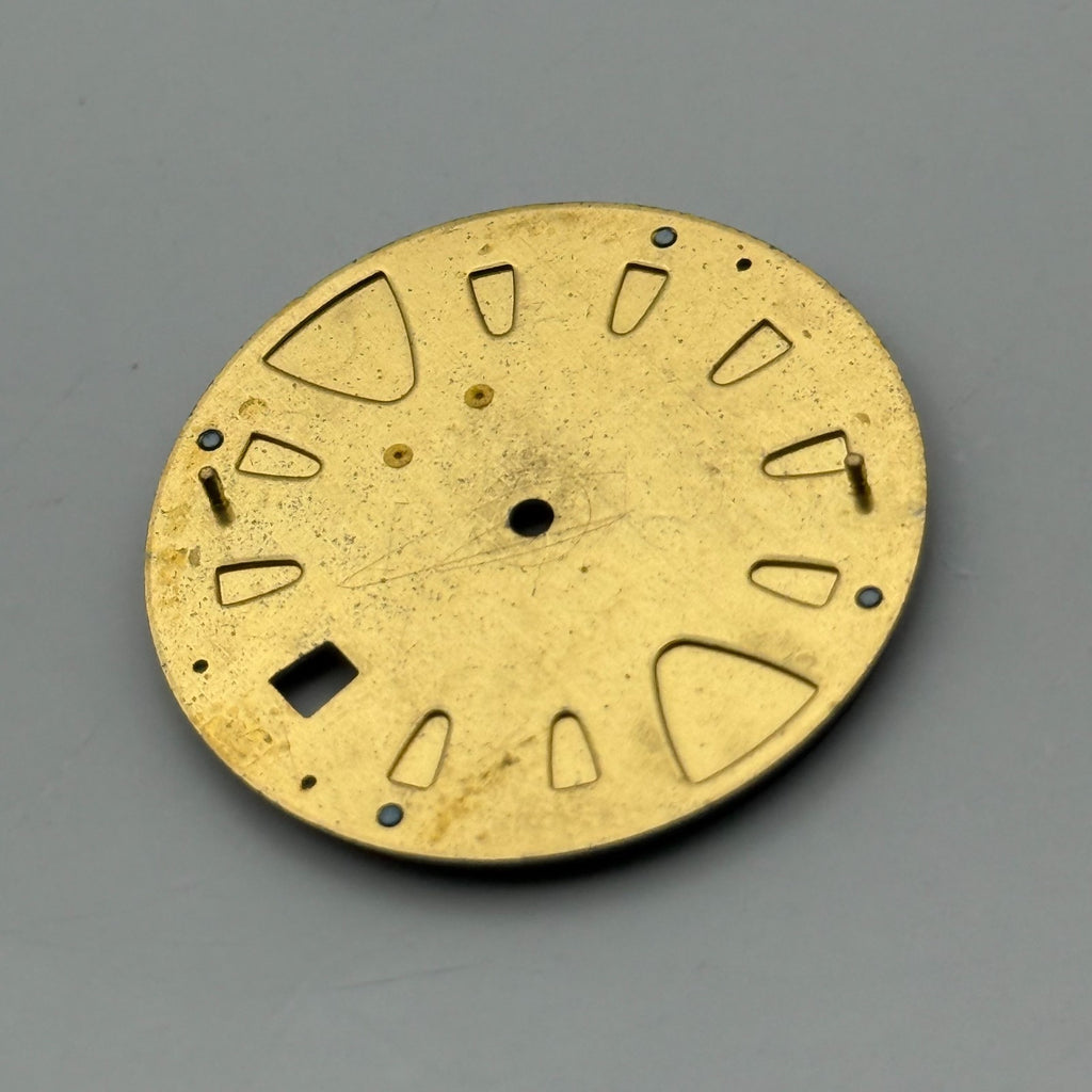 Seiko Watch Dial Perpetual Calendar Titanium Blue Spare Parts Repair 29.4mm