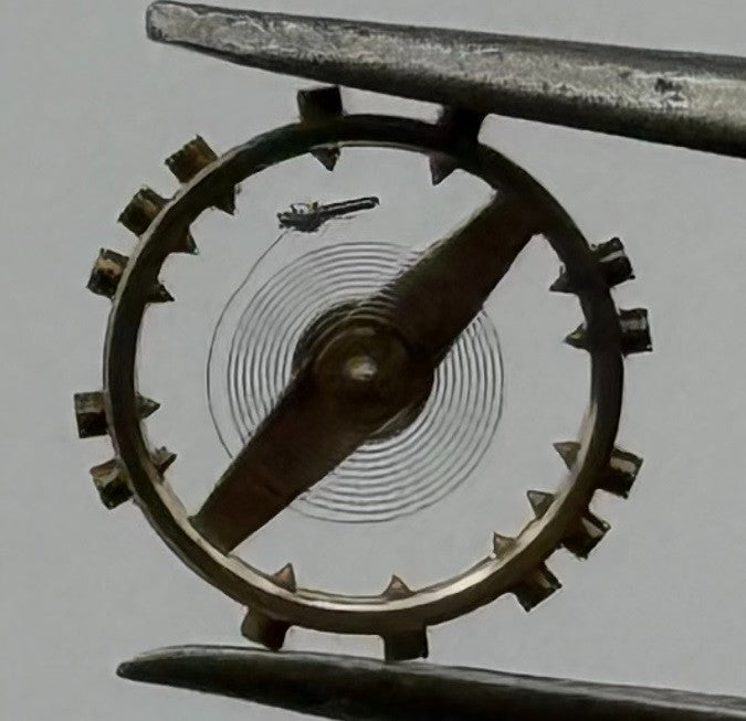 AS 976 1012 Balance Wheel Complete And Spring Renata 532 M Watch Movement Parts