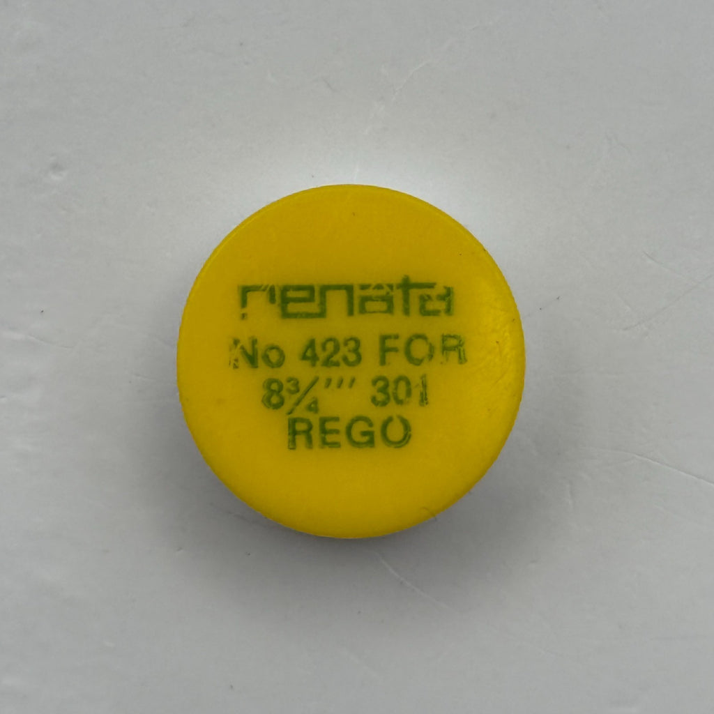 Rego 301 Balance Wheel Complete And Spring 8¾’’’ 423 Watch Movement Parts NOS