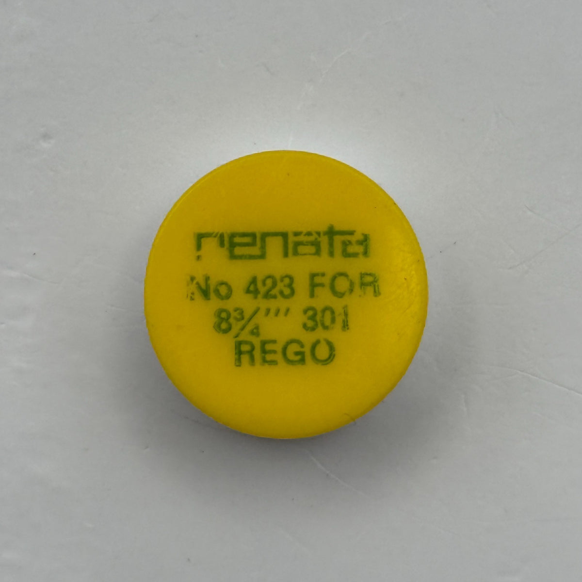 Rego 301 Balance Wheel Complete And Spring 8¾’’’ 423 Watch Movement Parts NOS