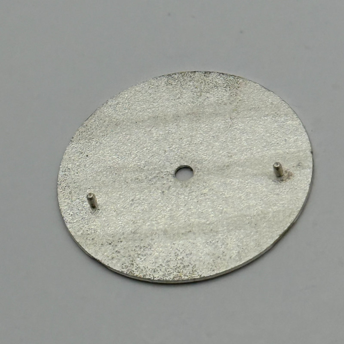 Seiko 7N01- 0AD8 Watch Dial Silver Japan Vintage Spare Parts Repair 22.5mm
