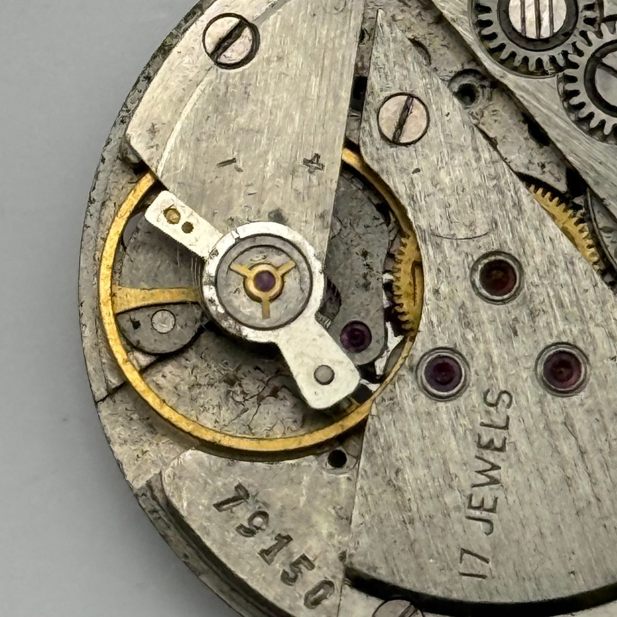 Poljot 2609 Watch Movement Soviet 17 Jewels Manual Wind Parts Repair 26.5mm