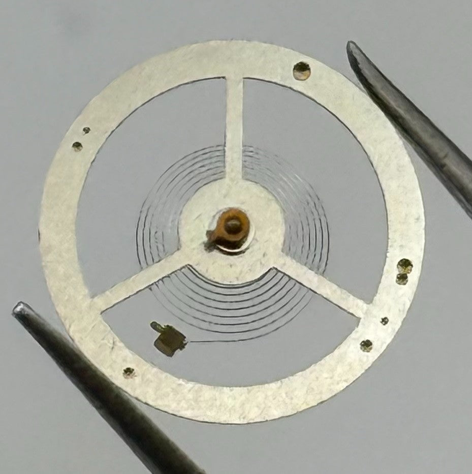 EB 8800 Balance Wheel Complete And Spring 12’’’ Renata 1309 Watch Movement Parts