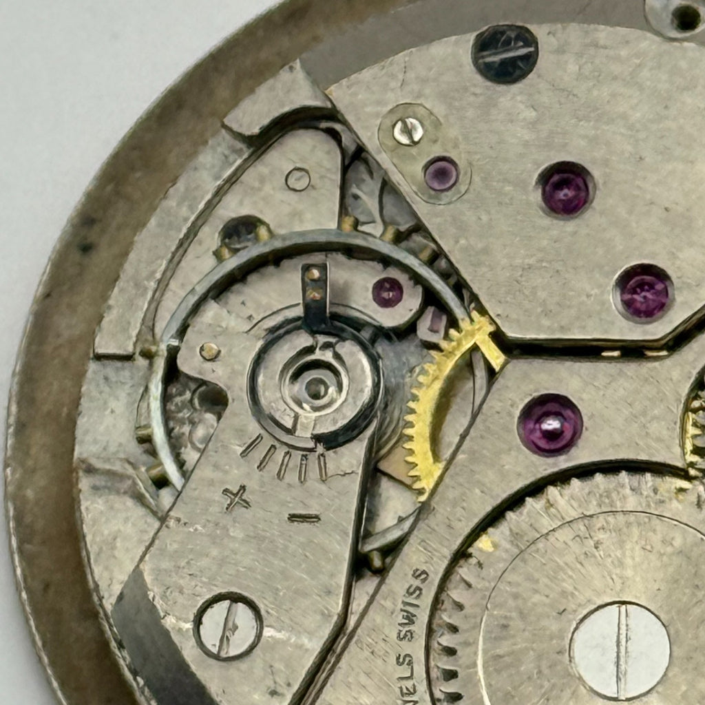 Peseux 336N Watch Movement Rotary 17 Jewels Swiss Manual Wind Parts Repair 26mm