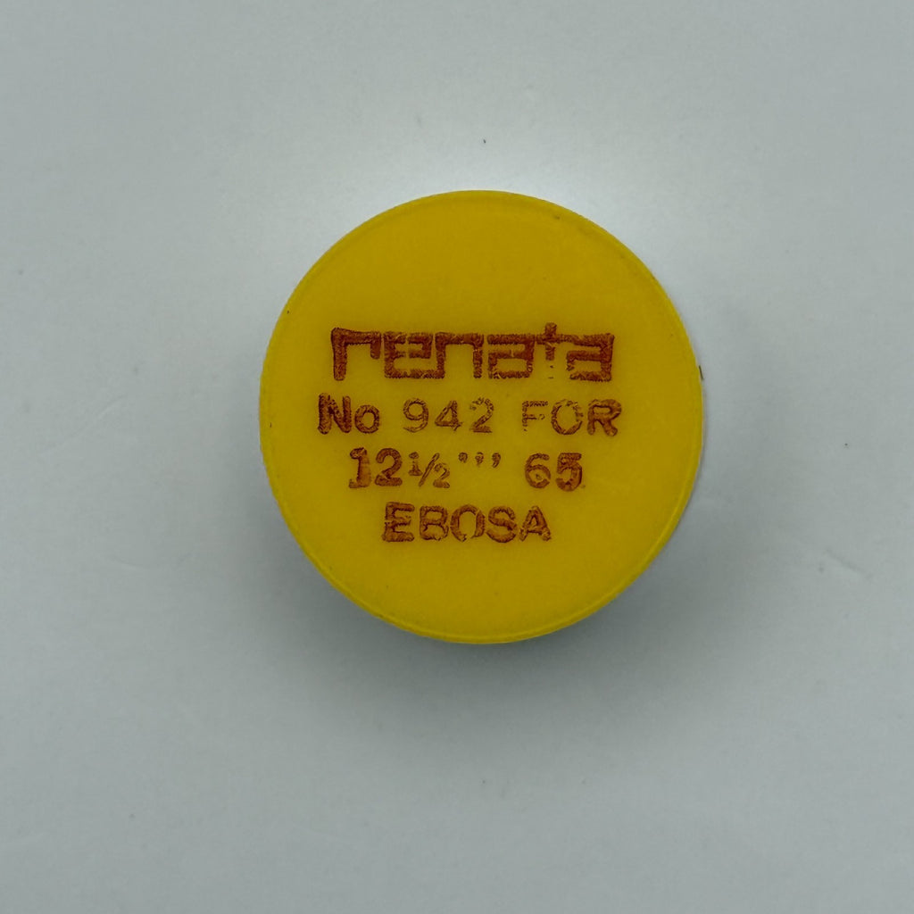 Ebosa 65 Balance Wheel Complete And Spring 12 1/2’’’ 942 Watch Movement Parts