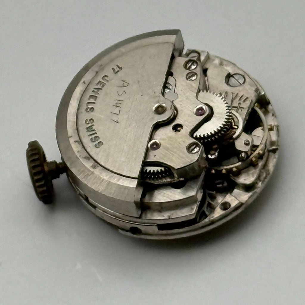 AS 1477 Watch Movement A. Schild MuDu 17J Swiss Automatic Parts Repair 16.3mm