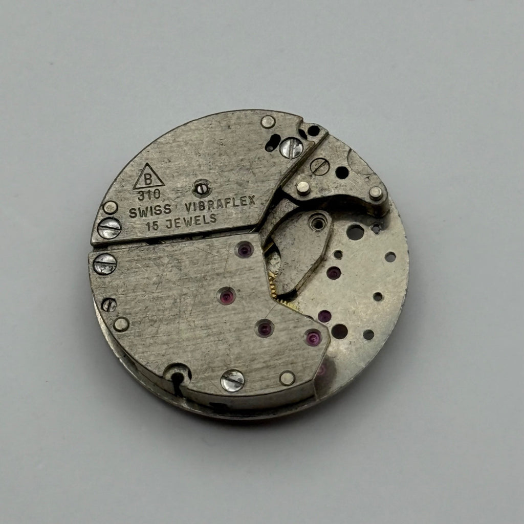 Buser B 310 Watch Movement - Vibraflex - For Parts / Repair - 23.6mm