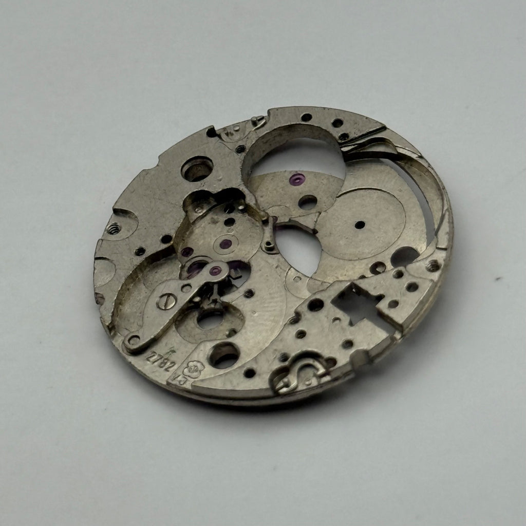 ETA 2782 VJ Watch Movement - Main Plate - For Parts / Repair - 25.9mm