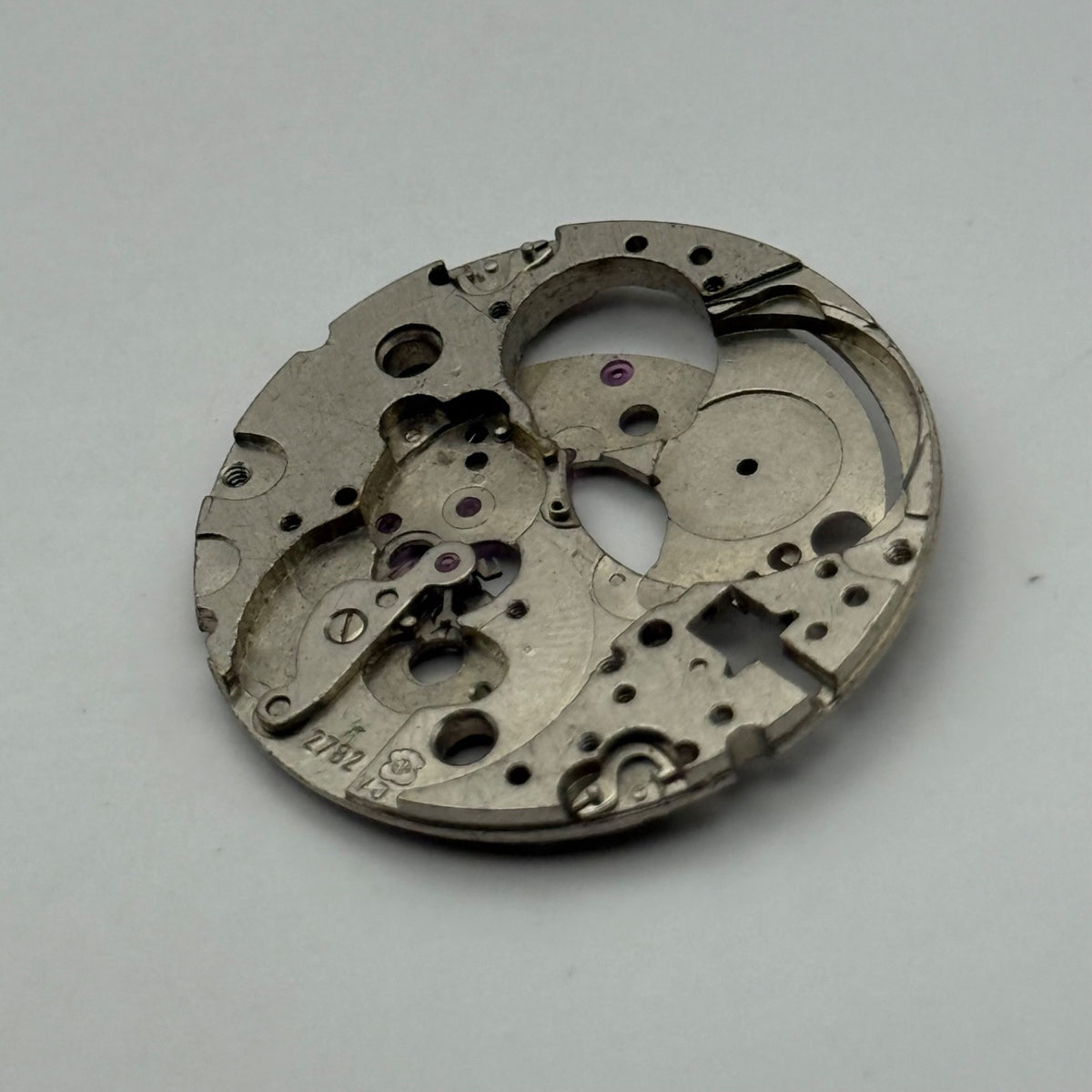 ETA 2782 VJ Watch Movement - Main Plate - For Parts / Repair - 25.9mm