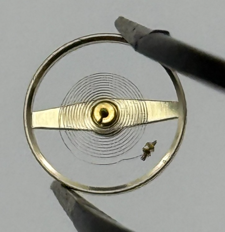 Oris 671 672 Balance Wheel Complete And Spring 8¾’’’ 1724 M Watch Parts Parts