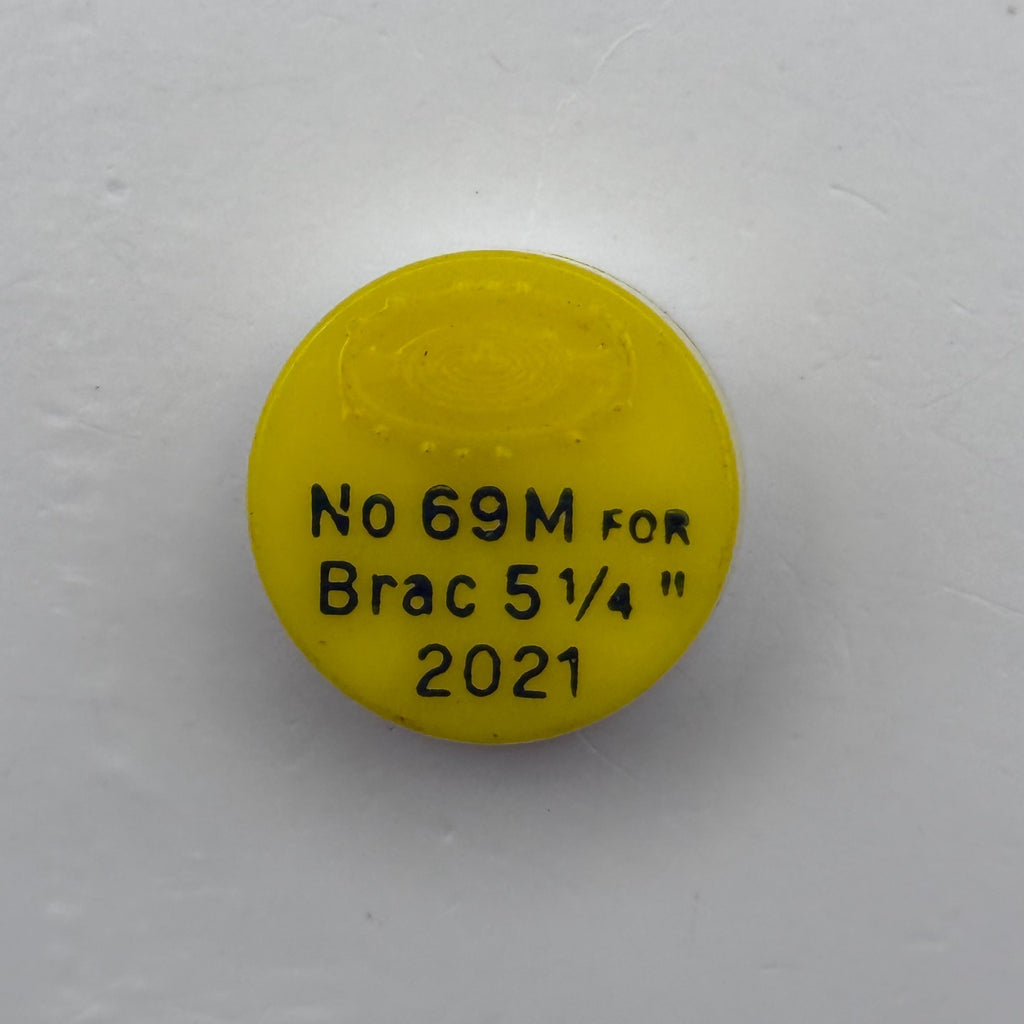 Brac 2021 Balance Wheel Complete And Spring 5¼''' 69 M Watch Movement Parts NOS