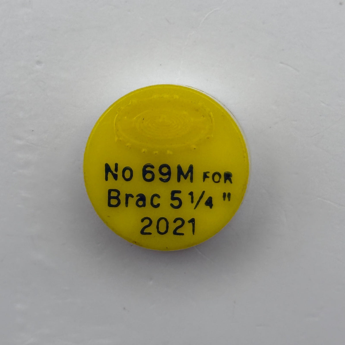 Brac 2021 Balance Wheel Complete And Spring 5¼''' 69 M Watch Movement Parts NOS