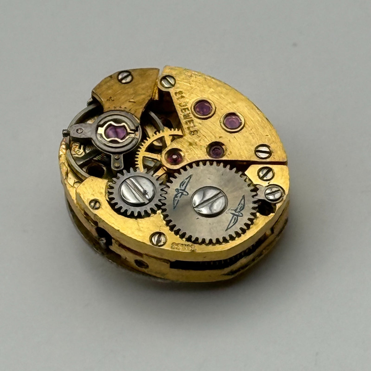 AS 1777 Watch Movement A. Schild Rotary 21 Jewels Swiss Manual Wind Parts 12.4mm