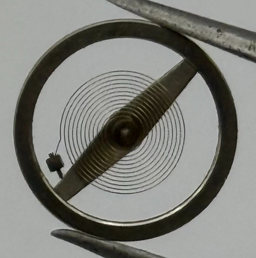 RL 6213 Balance Wheel Complete And Spring 10½’’’ Watch Movement Parts NOS