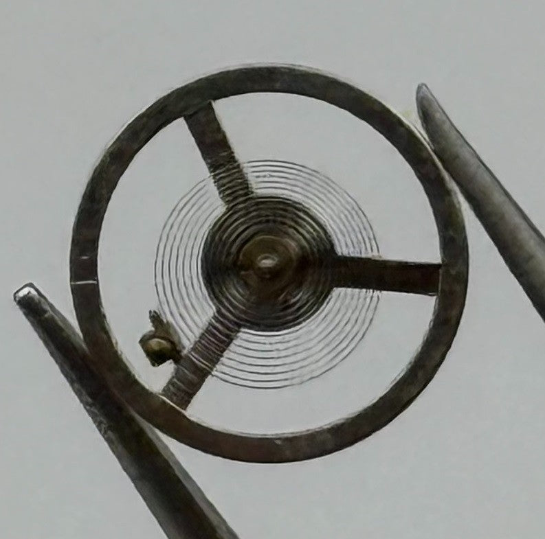 Rego 311 Balance Wheel Complete And Spring 8¾’’’ 706 Watch Movement Parts NOS