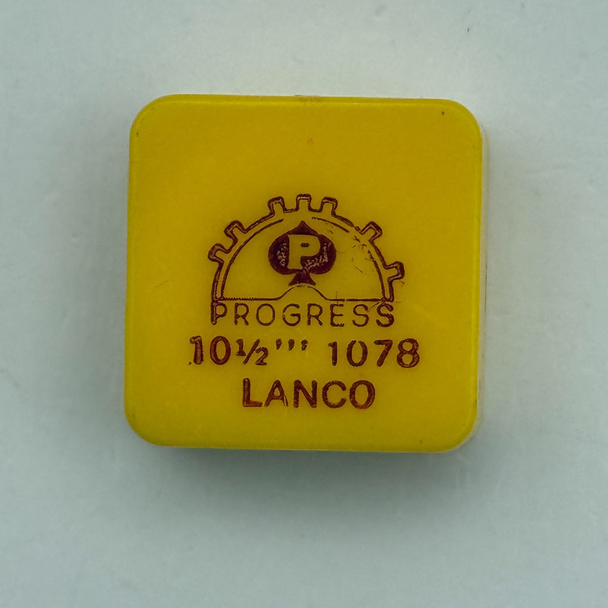 Lanco 1078 Balance Wheel Complete And Spring 10½’’’ Watch Movement Parts NOS